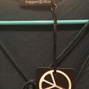 Green Hippie Chic blouse - Large